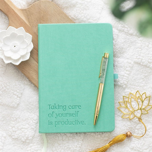 A5 Wellness Journal With Pen