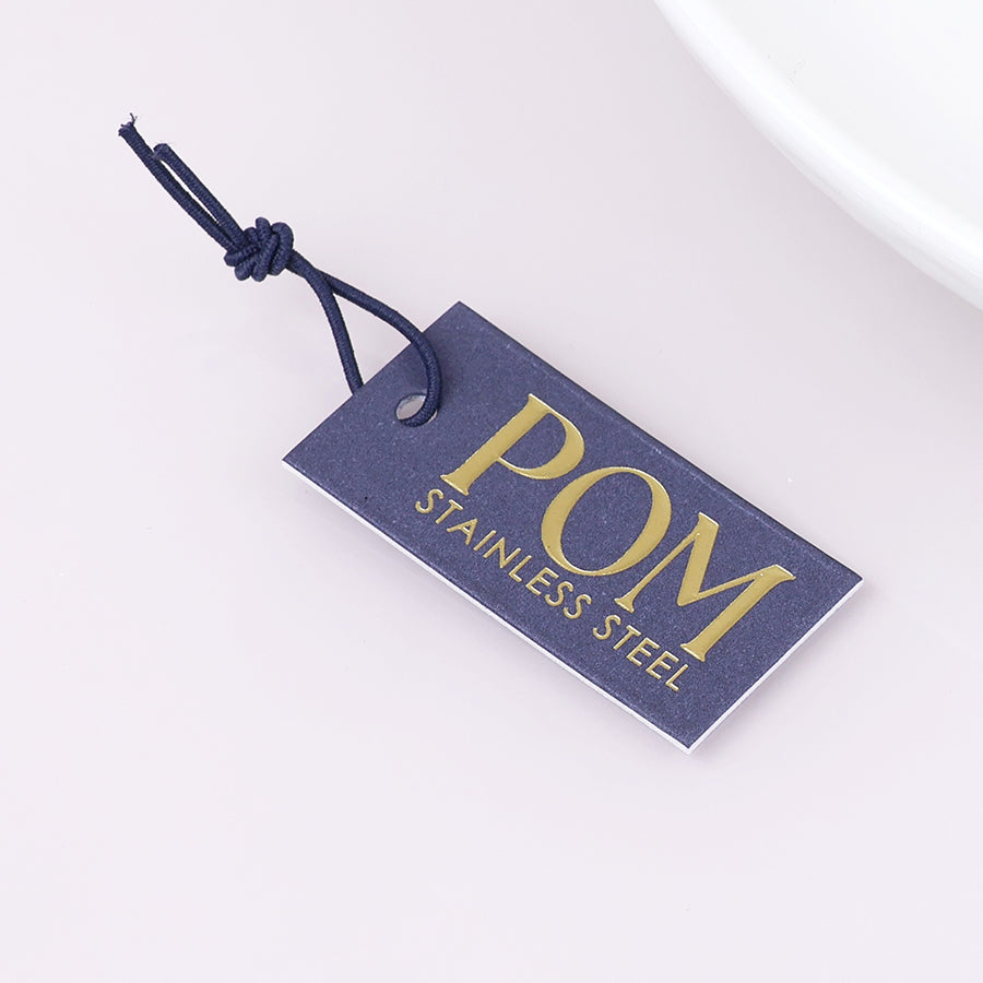 POM - Unity Stainless steel platinum plated bangle