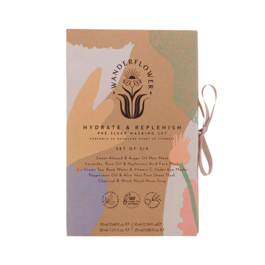 Wanderflower Hydrate & Replenish - Pre Sleep Masking Set