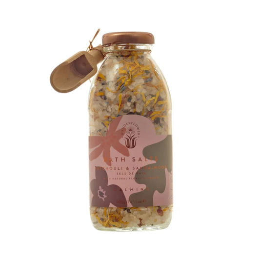 Wanderflower Patchouli & Sandalwood Bath Salts