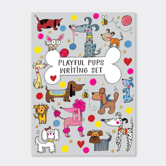 Letter Writing Set - Dogs/Playful Pups