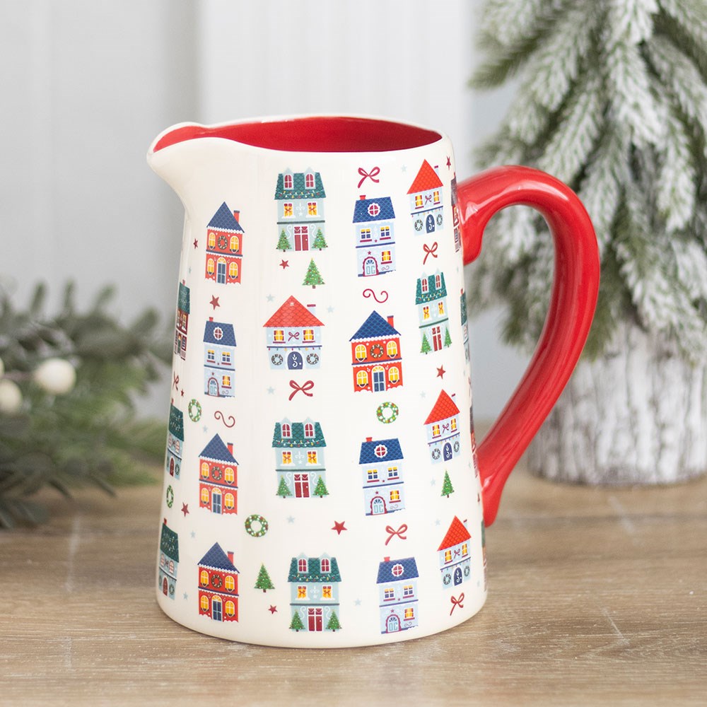 Christmas Print Jug