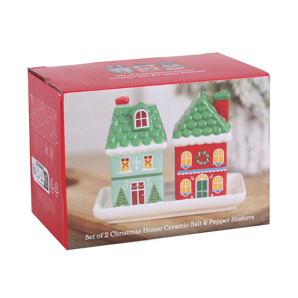 Christmas House Salt and pepper set