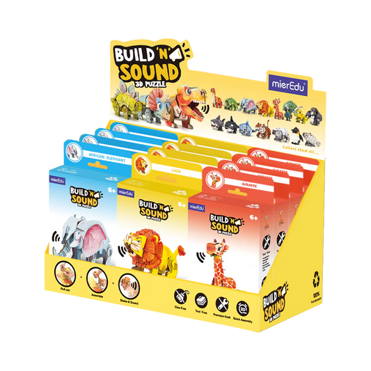 ME Build N Sound 3D Puzzle Assorted - Safari