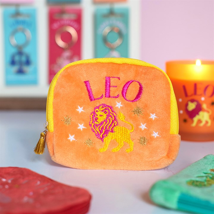 Zodiac Zest Velvet Pouch