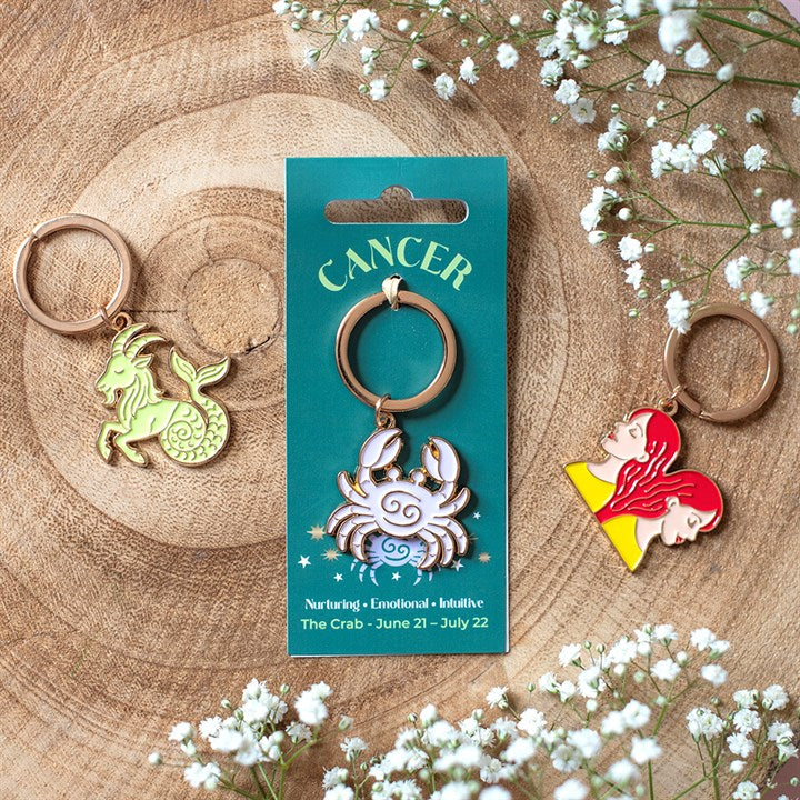 Zodiac Zest Keyrings