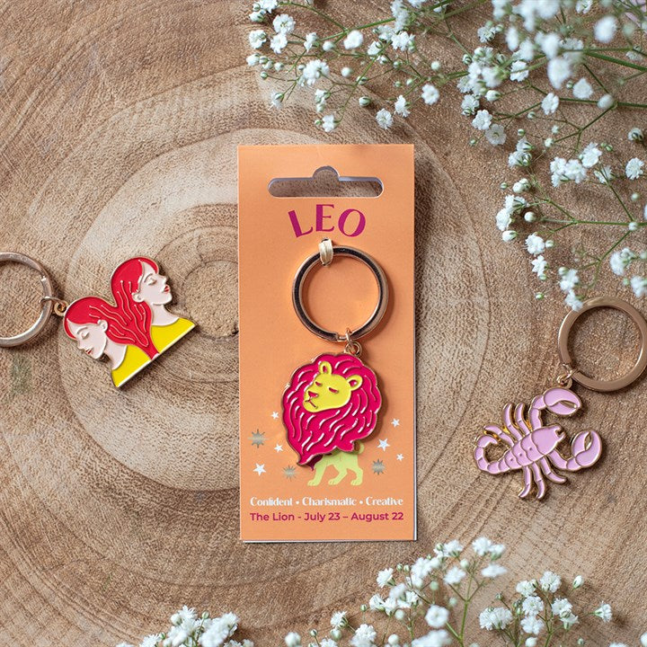 Zodiac Zest Keyrings