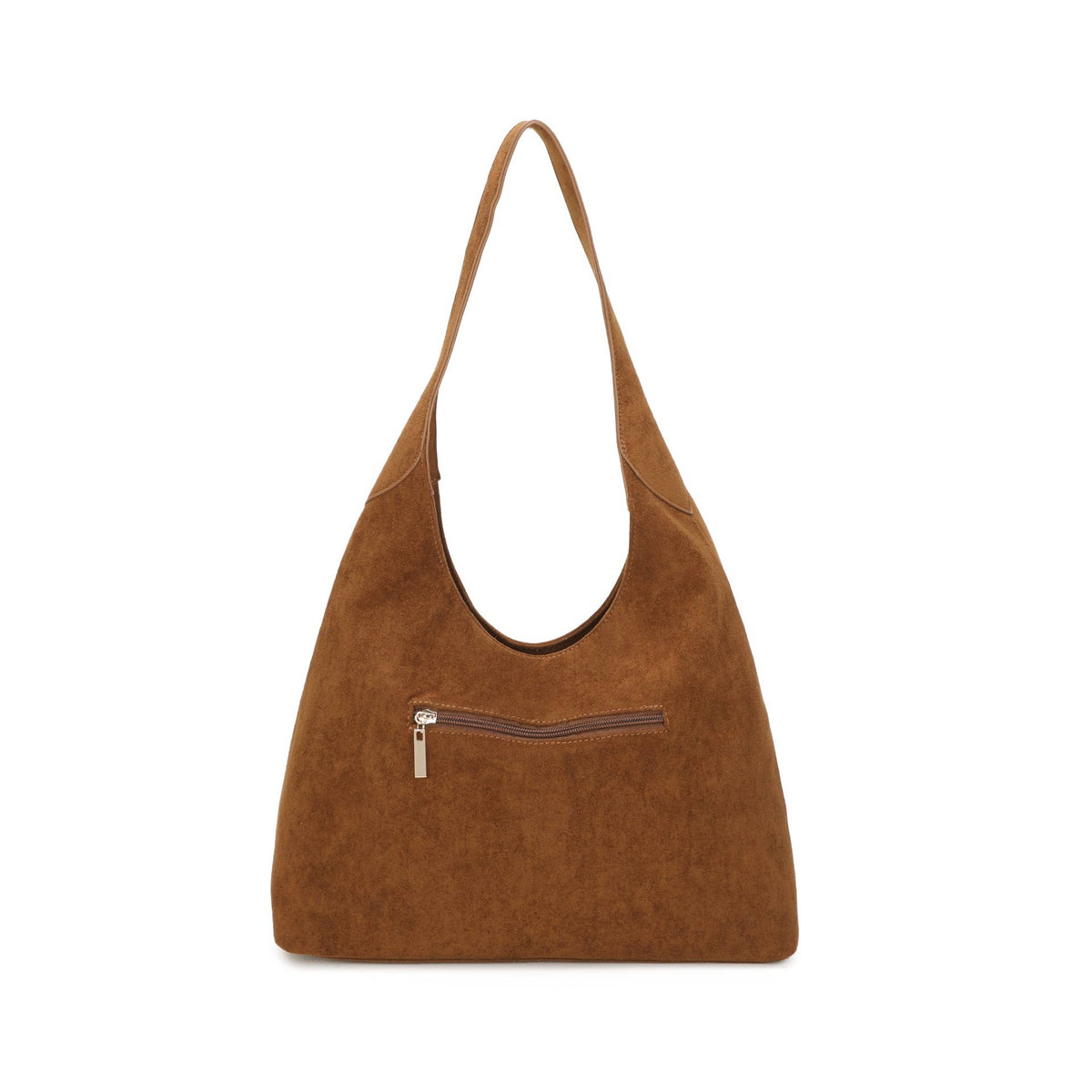 JM1709 Faux Suede Slouchy Hobo Shoulder Bag: Green
