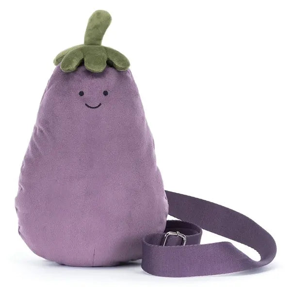 Jellycat - Amuseables Aubergine Bag