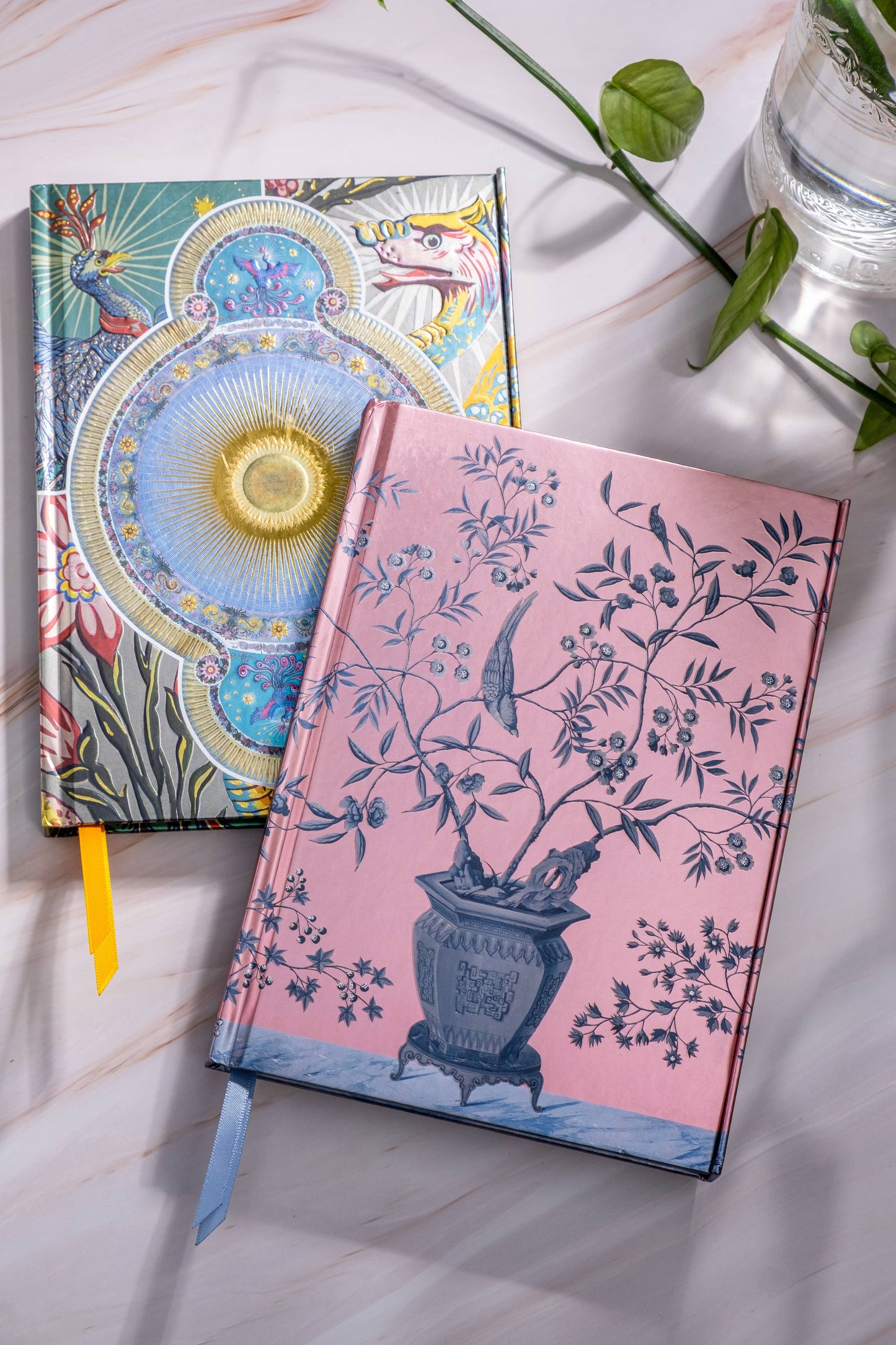 Royal Pavilion, Brighton: The Long Gallery Wallpaper (Foiled: Flame Tree Notebooks
