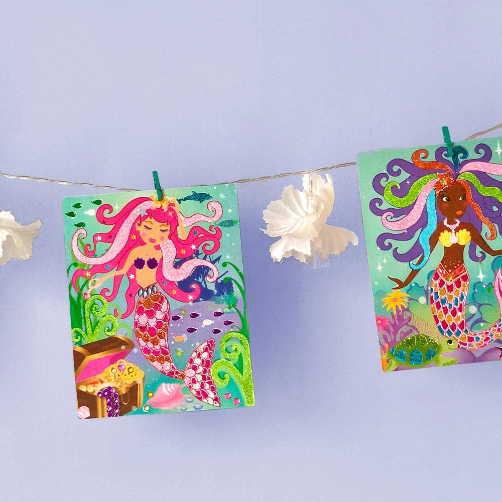 Mermaids Sand and Foil Art Set