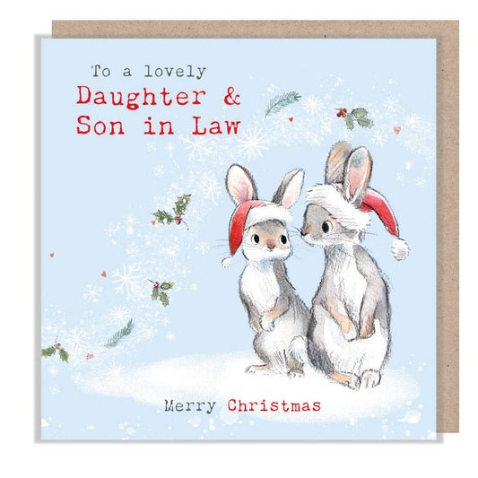 Christmas Card - Daughter -and Son in Law -