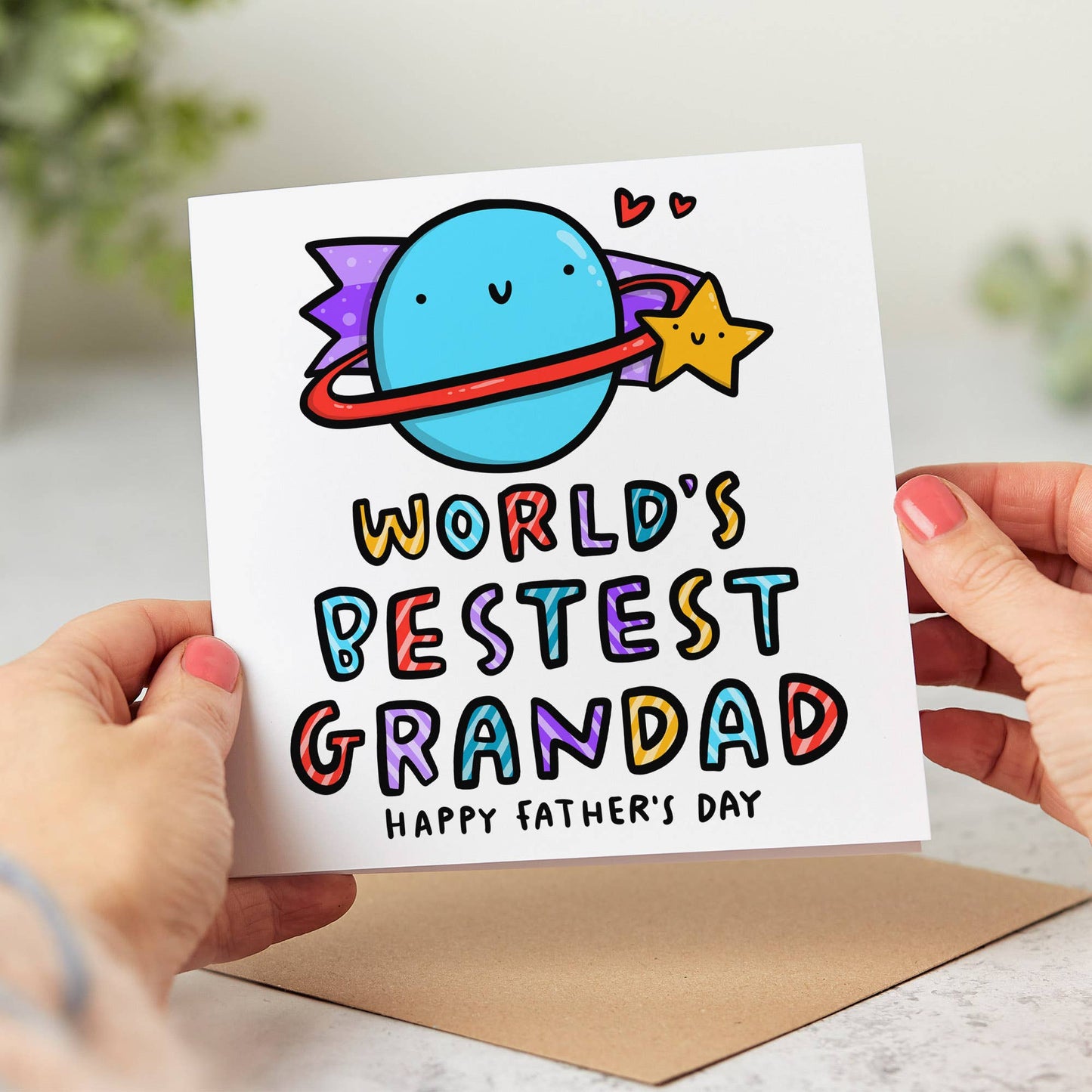 Father's Day Card for Grandad - World's Bestest