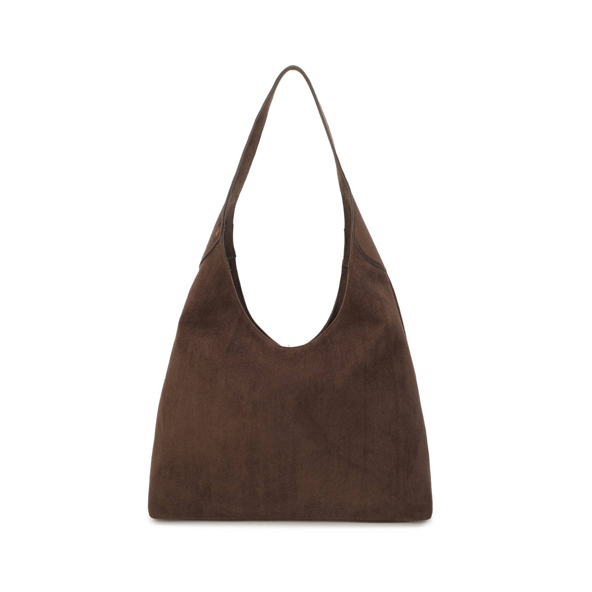 JM1709 Faux Suede Slouchy Hobo Shoulder Bag: Green