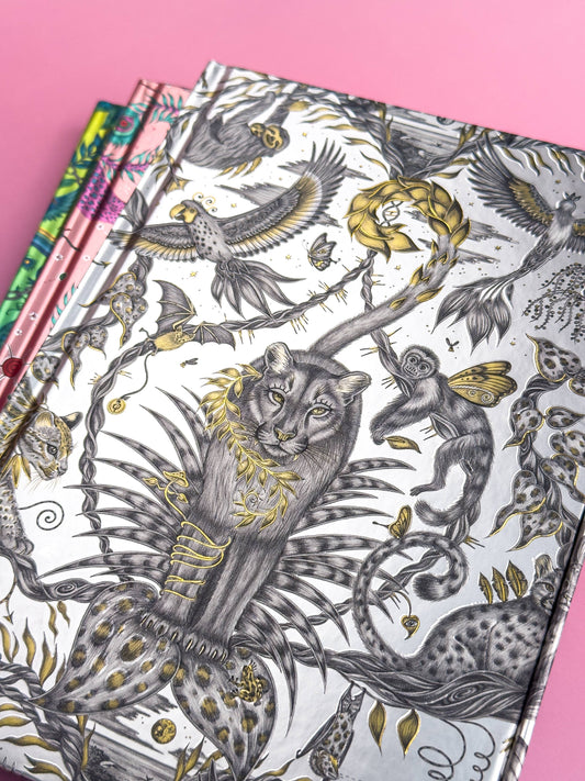 Emma J Shipley: Bosque Dreams (Foiled Journal): Flame Tree Notebooks
