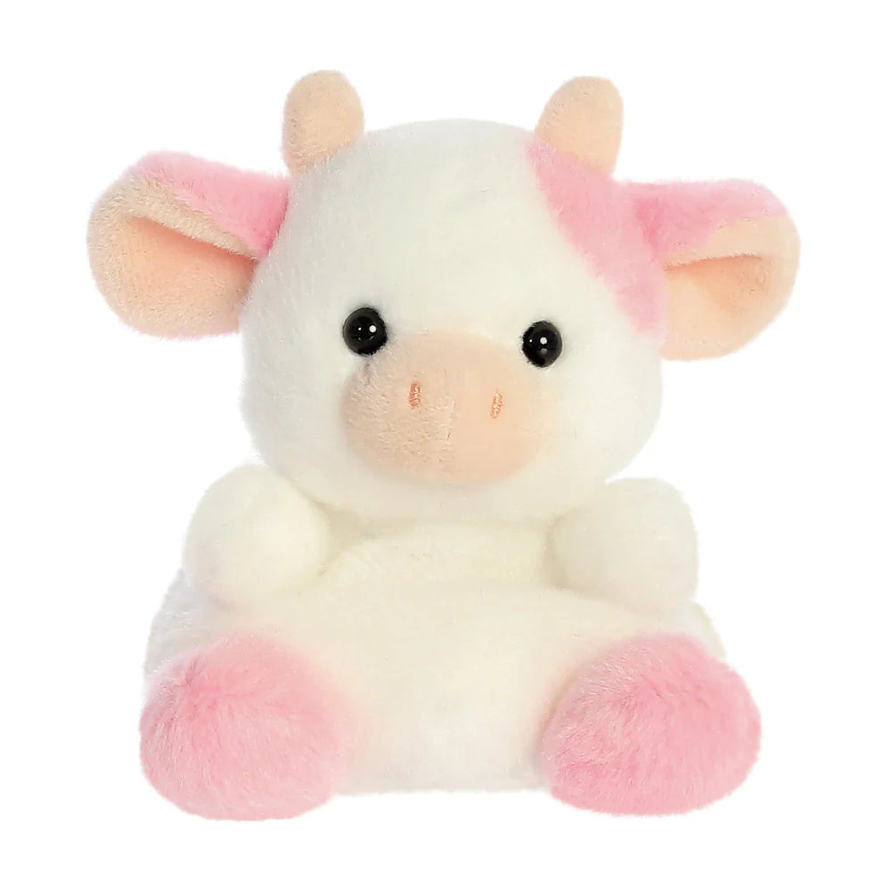 Palm Pals Belle Strawberry Cow Soft Toy