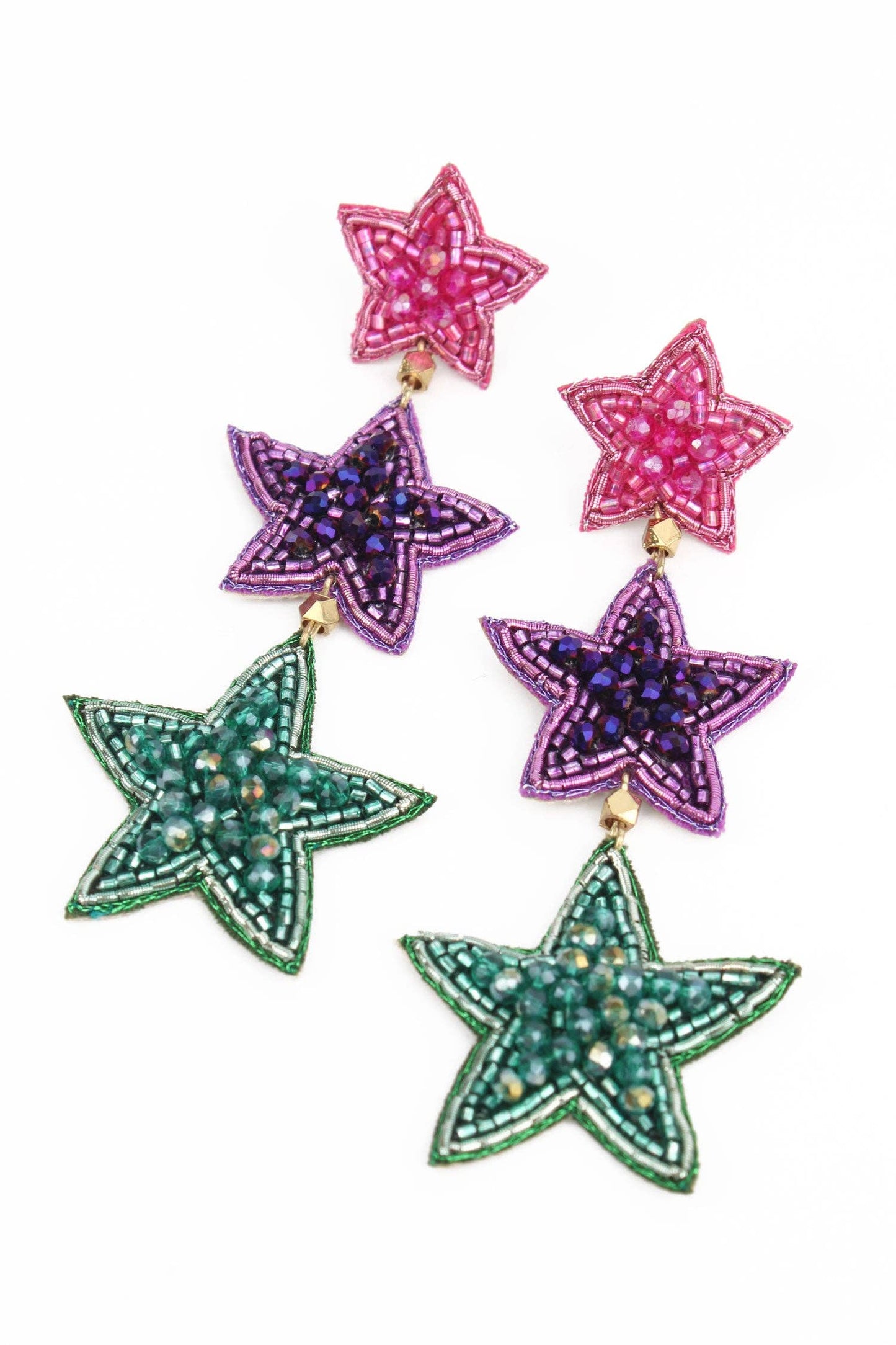 RAINBOW STAR EARRINGS