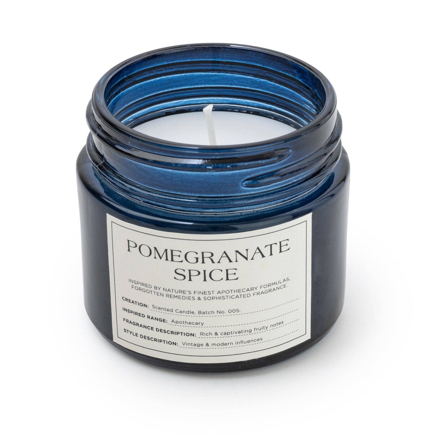 Small Glass Jar with Metal Lid Pomegranate Spice