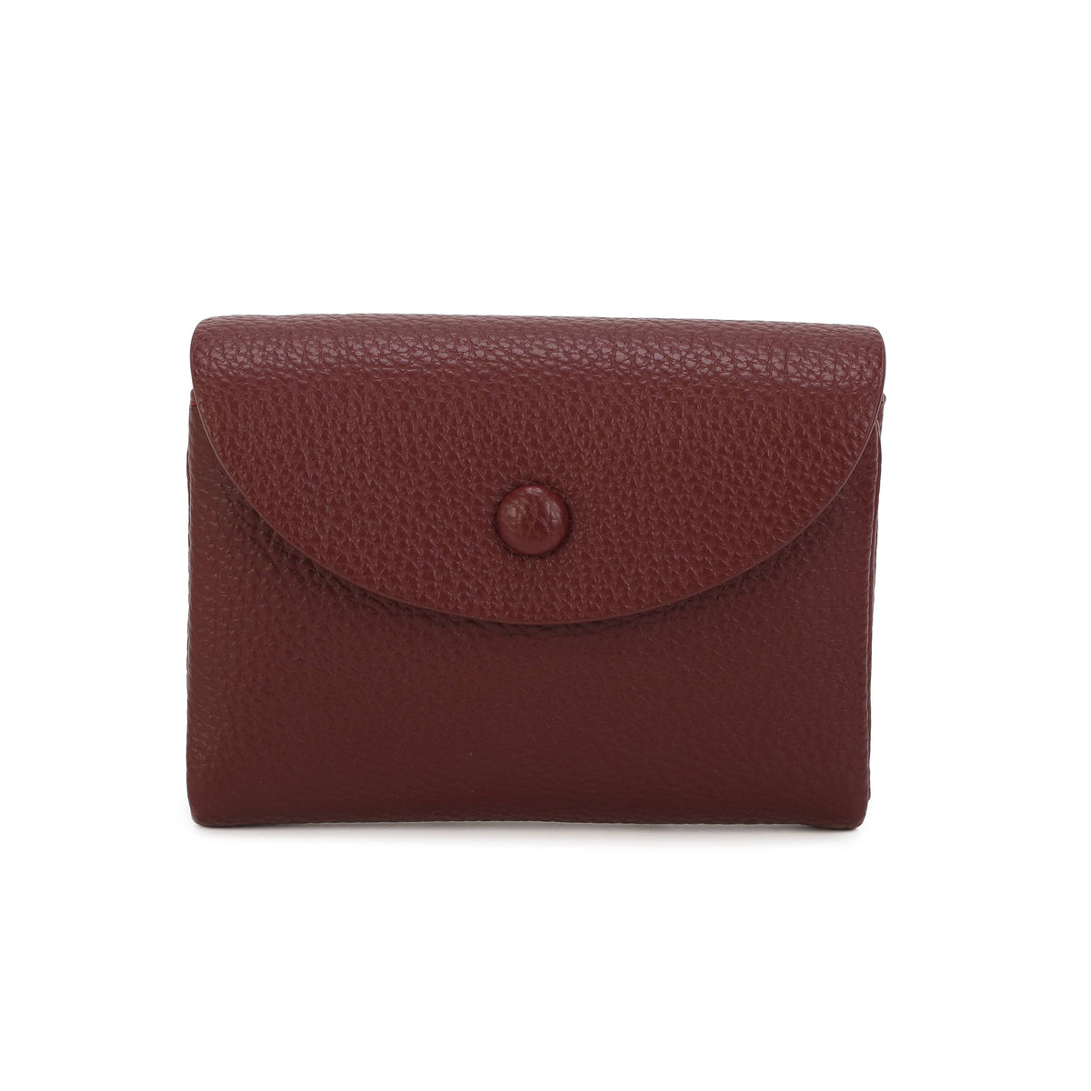 JM1761 RFID Soft Grain Compact Wallet: Beige