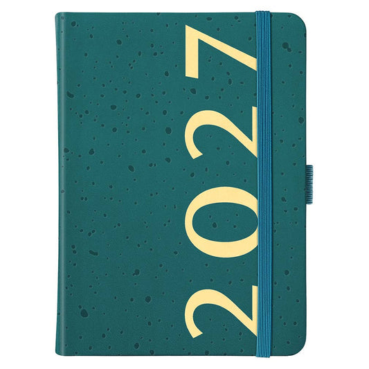 A6 To Do Diary 2027 Teal Deboss - Busy B