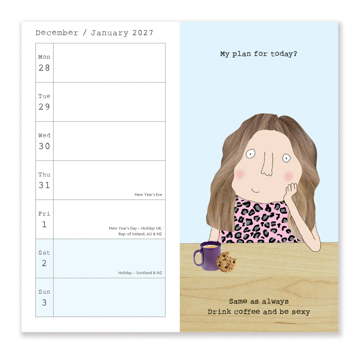 Rosie Made a Thing 2027 Slim Diary