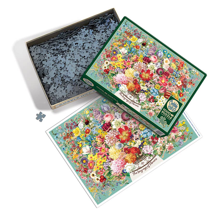 Language of Flowers 1000 Piece Puzzle + Poster