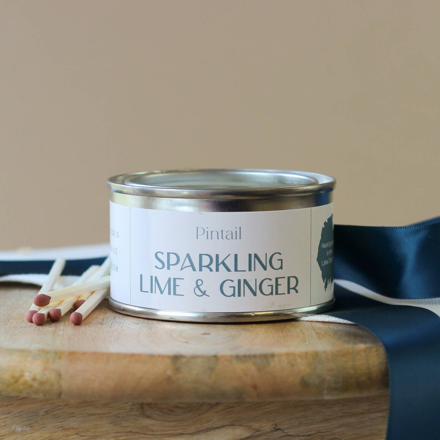 Sparkling Lime and Ginger Paint Pot Candle | Small Candles