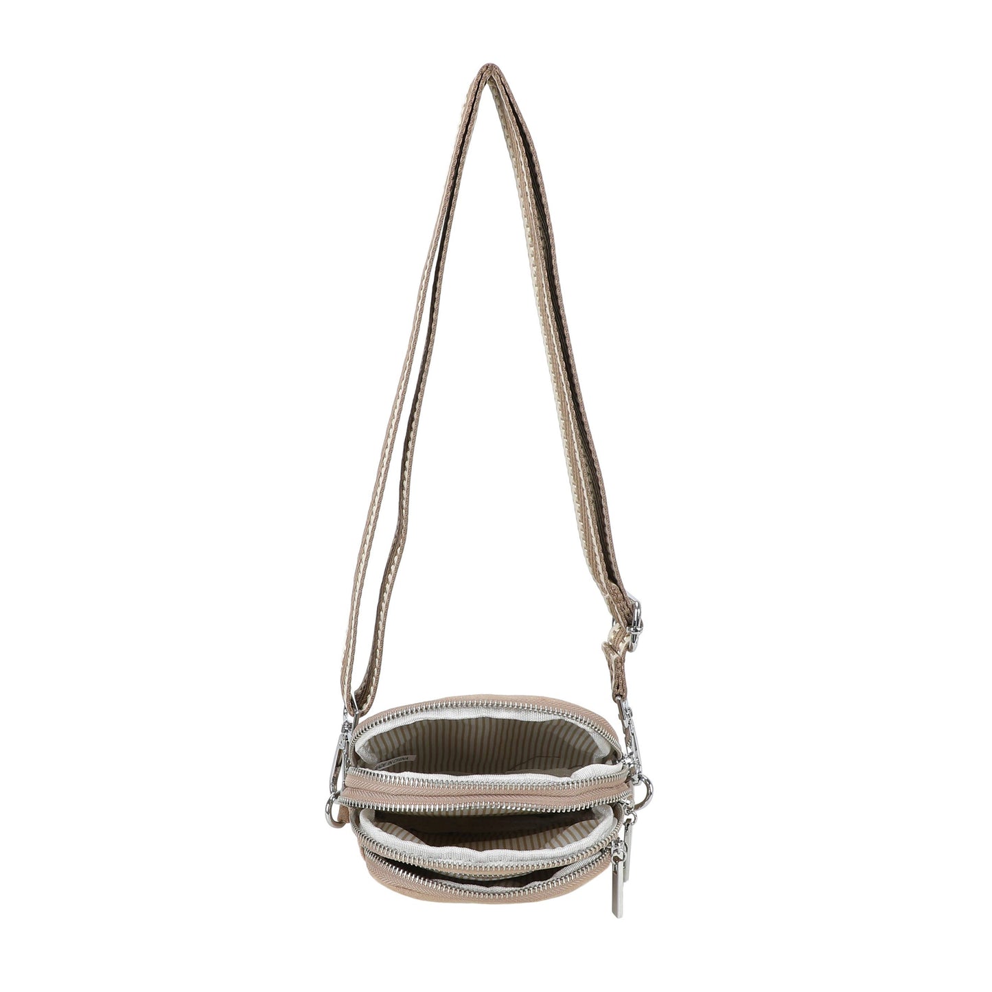 JM1718 Everyday Crossbody Bag with Wide Strap: Blue