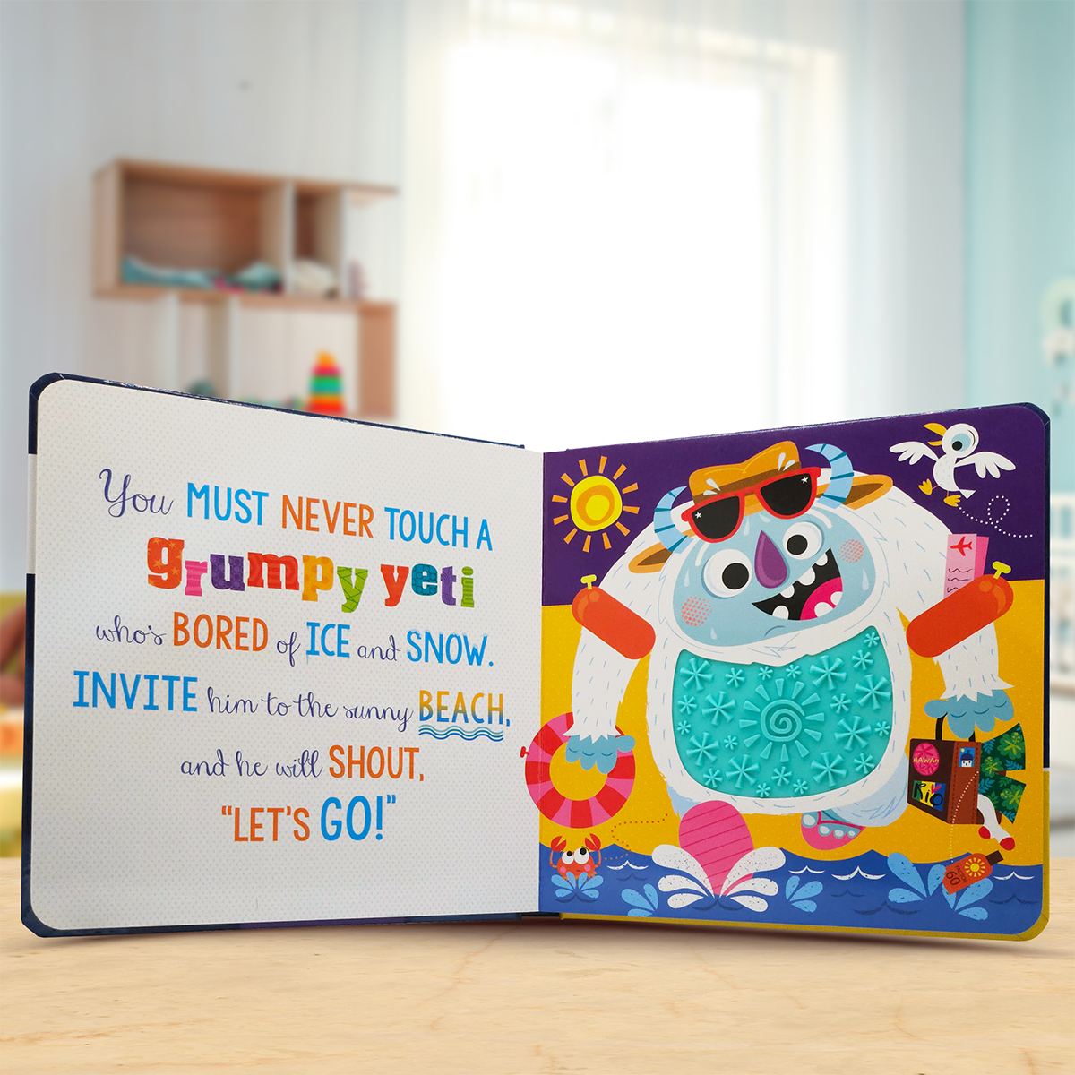 Never Touch a Grumpy Unicorn! Touch and Feel Book