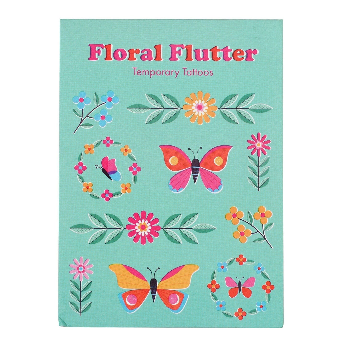 Temporary Tattoos - Floral Flutter