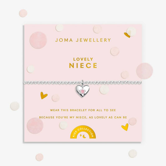 Kids' Confetti A Little 'Lovely Niece' Bracelet