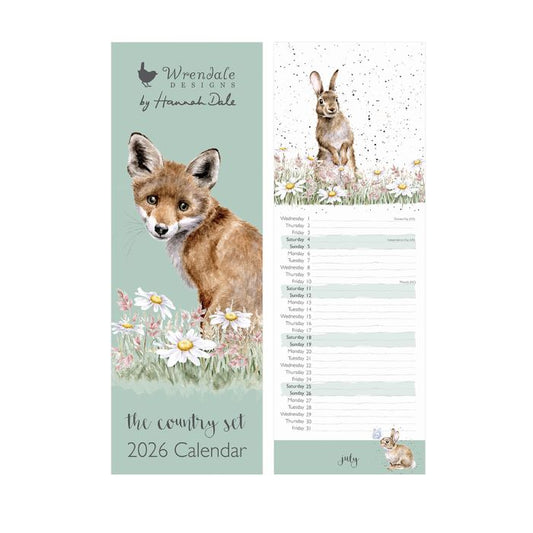 'The Country Set' Slim Calendar 2026