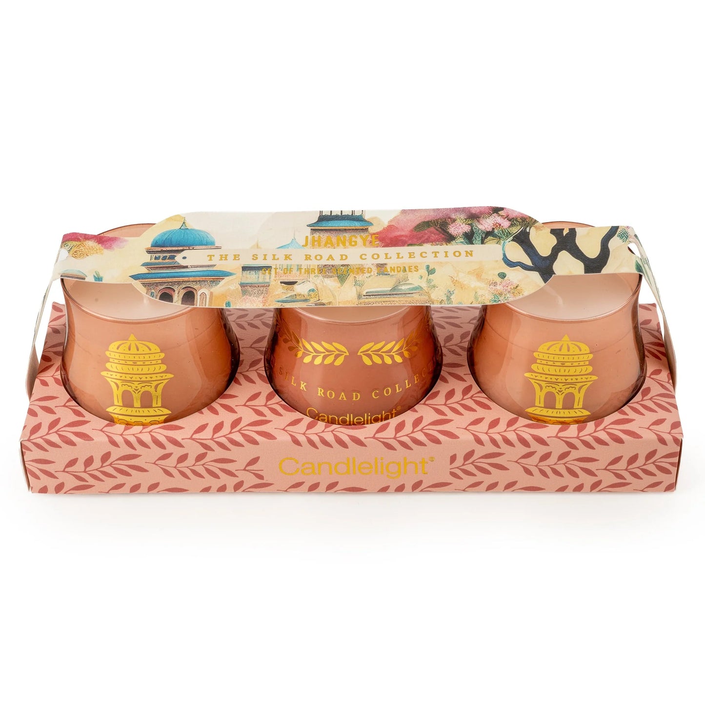 Set of Three Candles - Jhangye