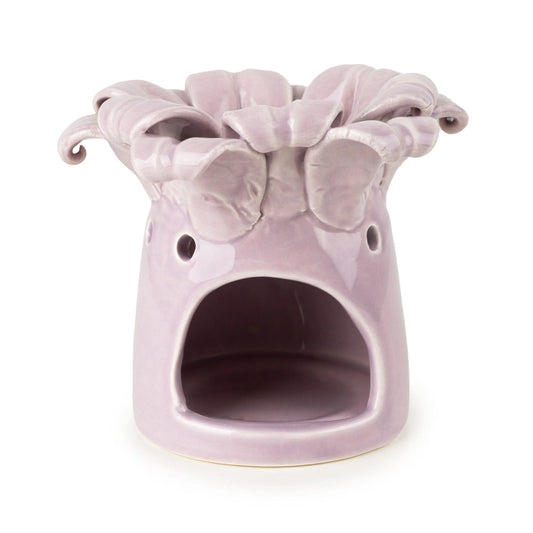 Lotus Flower Wax Burner Lilac