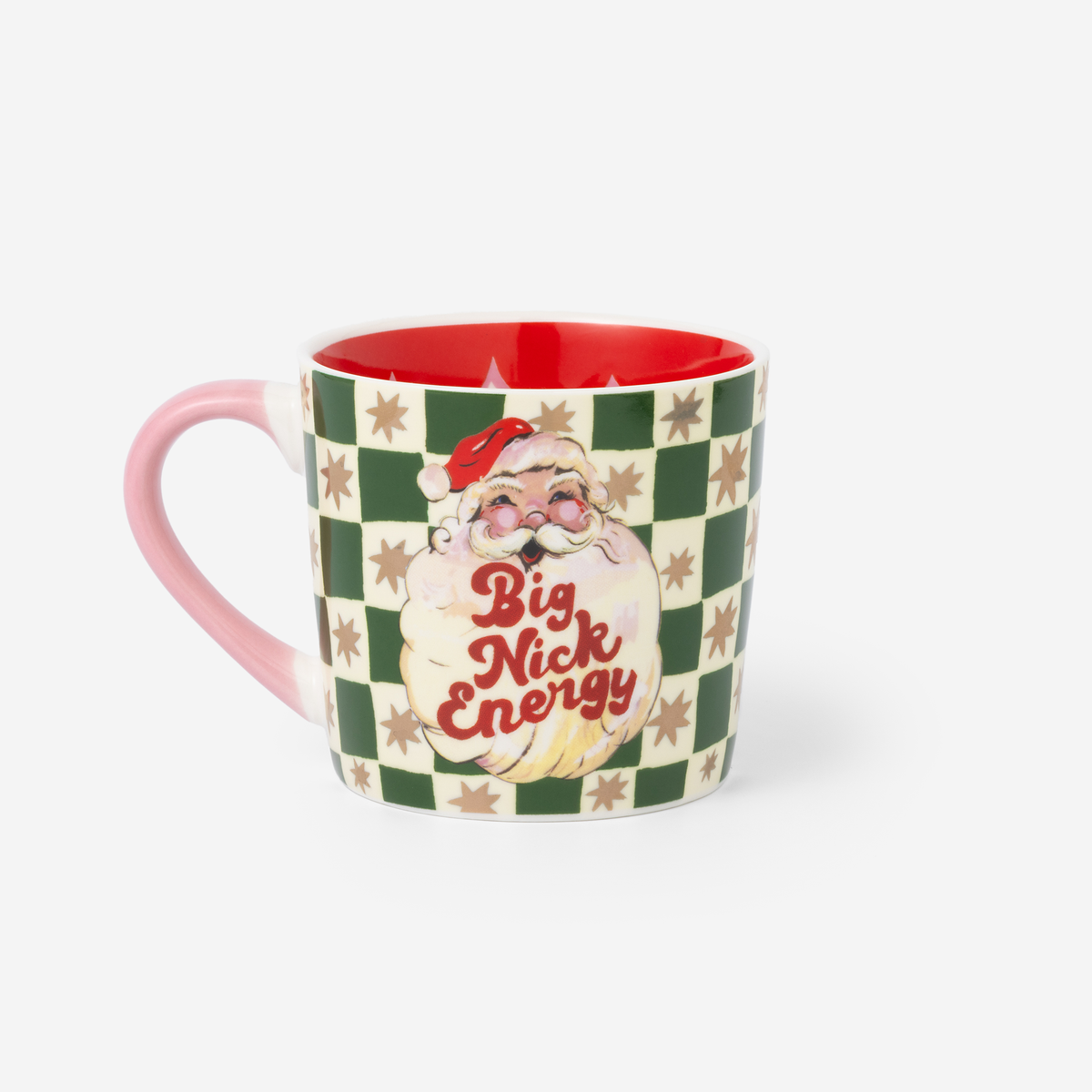 Big Nick Energy Checkerboard Mug