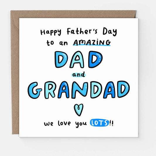 Father's Day Card for Dad and Grandad