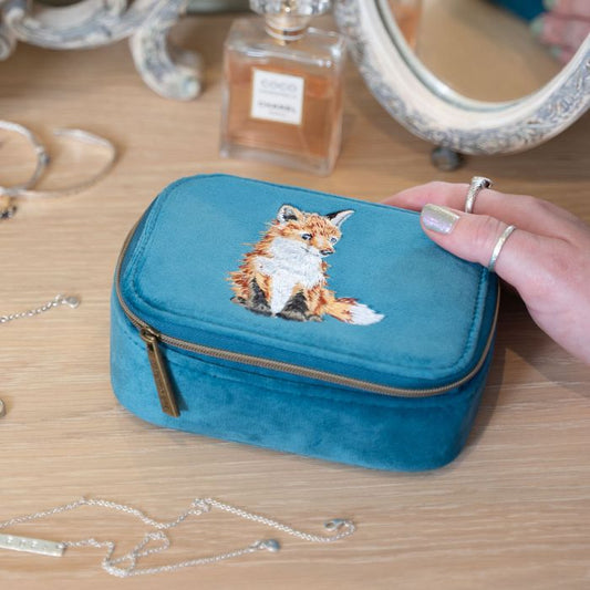 Wrendale - 'Daydreamer' Fox Embroidered Accessory Case