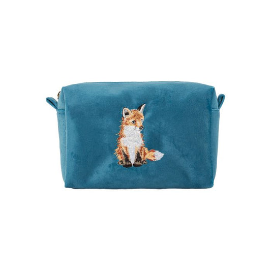 Wrendale - 'Daydreamer' Fox Embroidered Make Up Bag