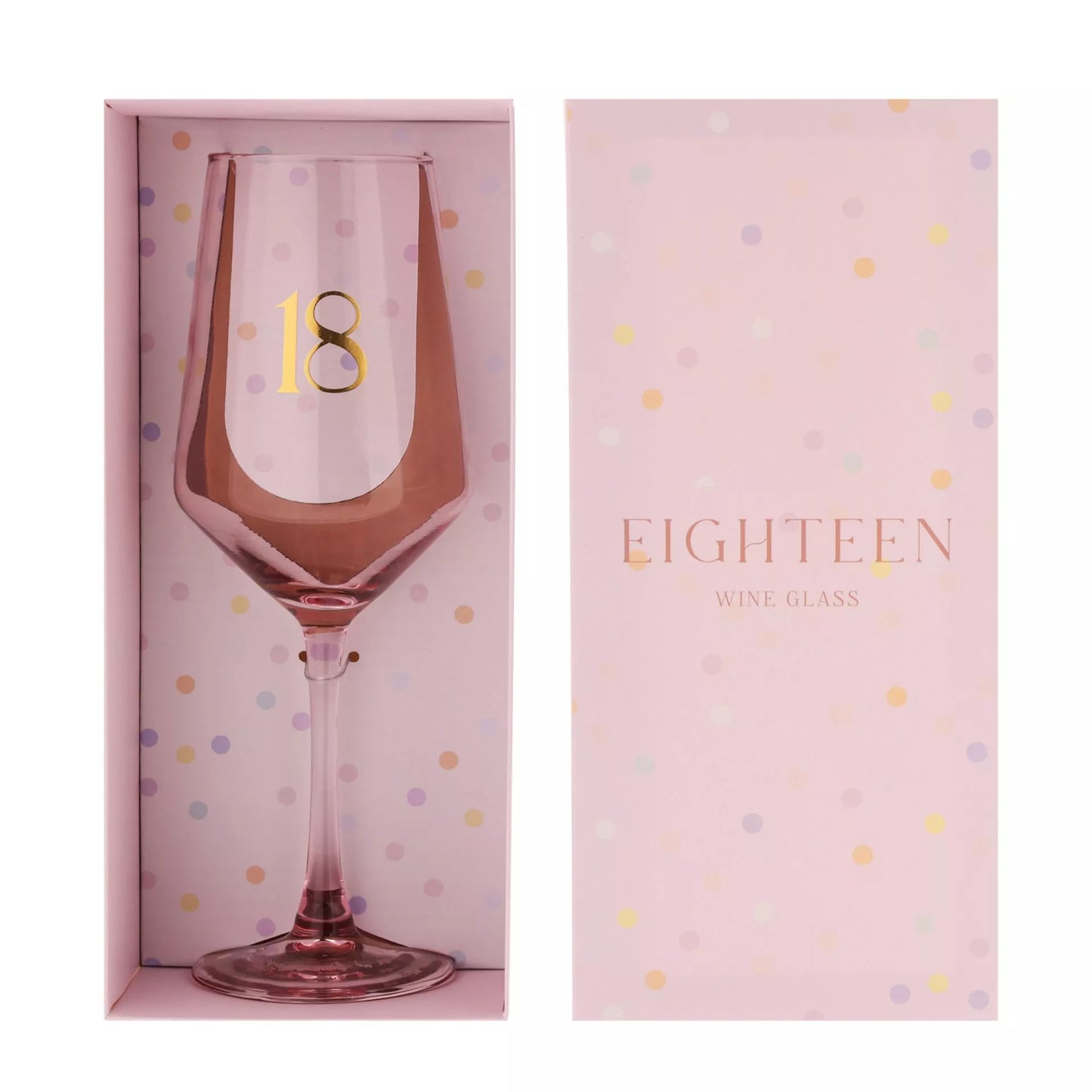 Confetti Wine Glass - 18