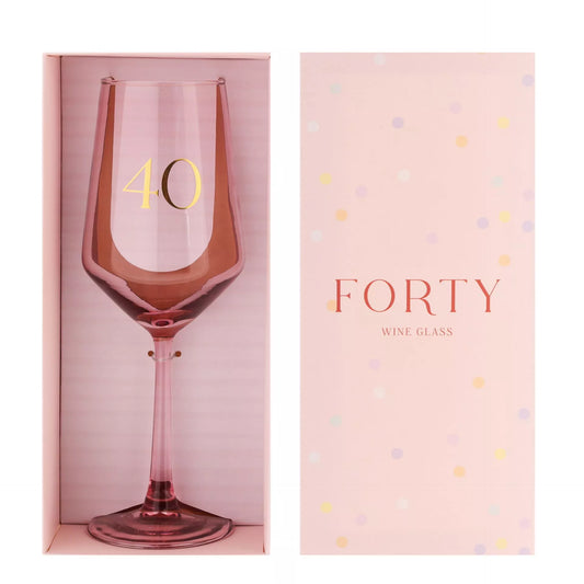Confetti Wine Glass - 40
