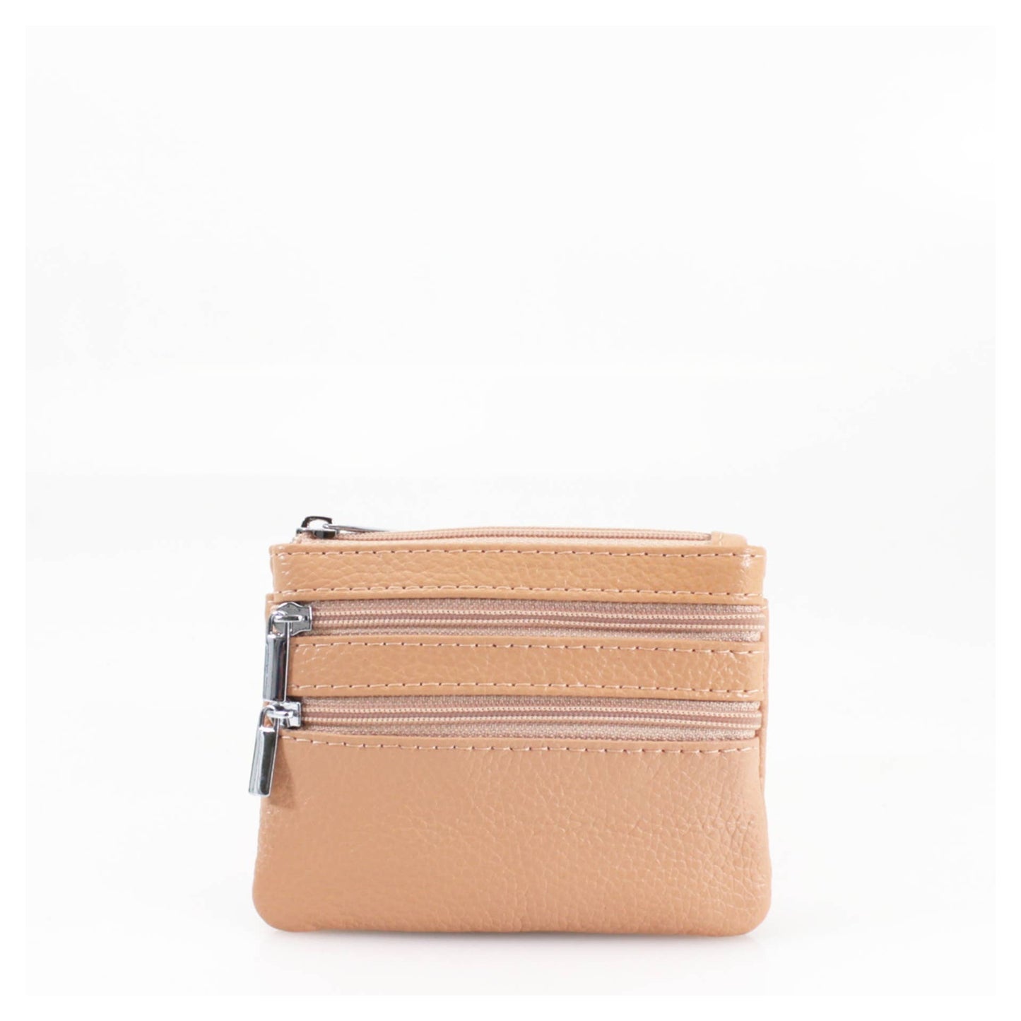 001 Zipper Coin Purse: Red