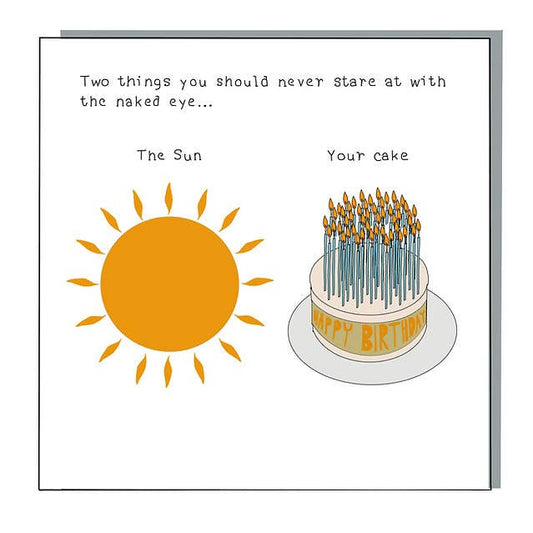 Two things birthday card