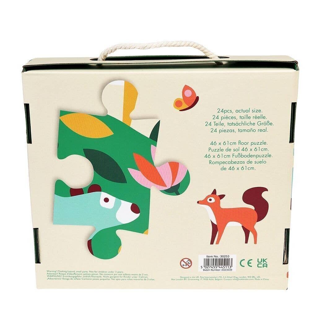 Floor Puzzle (24 Pieces) - Woodland