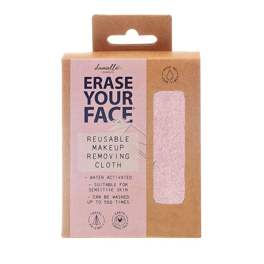 Erase Your Face Makeup Removing Cloth - Pink