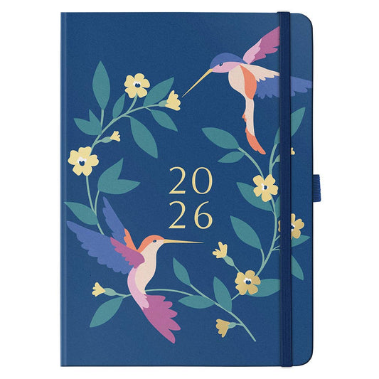 2026 Diary | Busy Life Diary & Weekly Planner | Birds Design