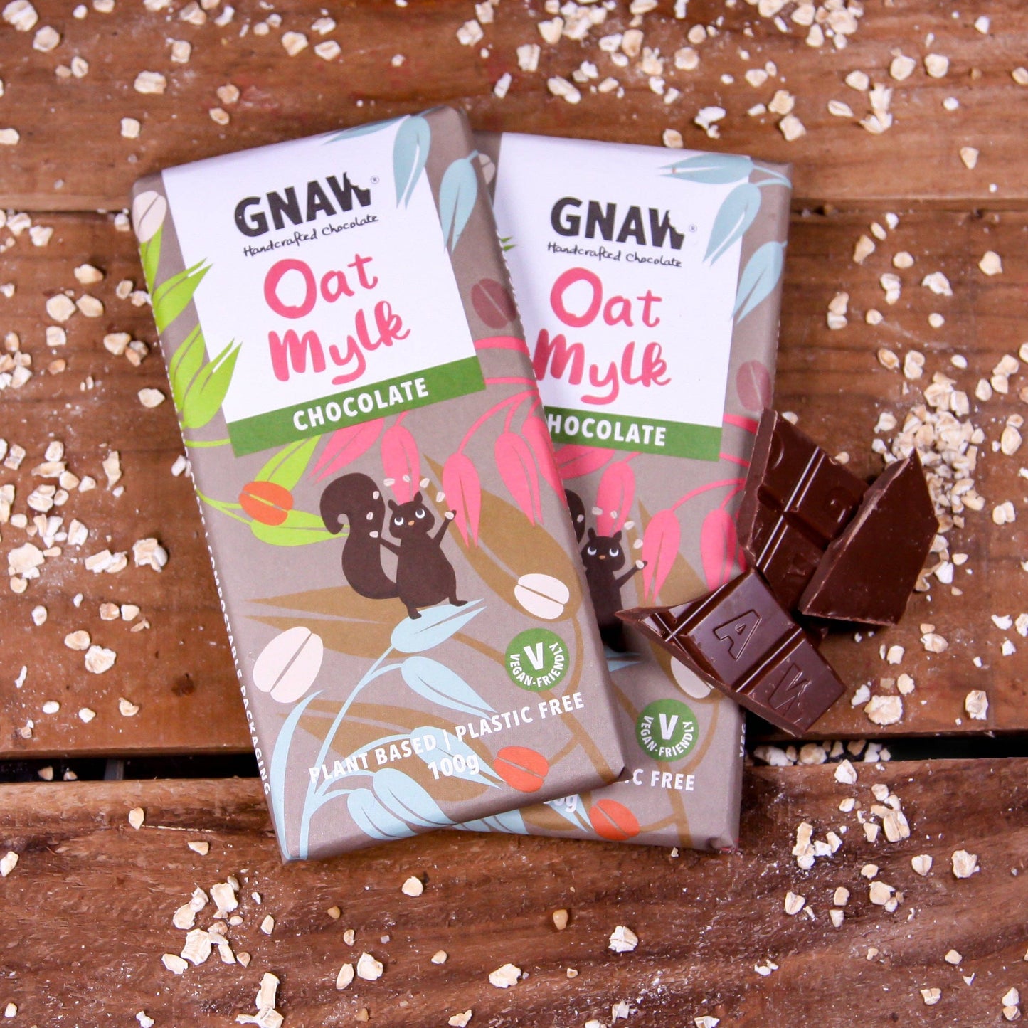 Oat Mi!lk Chocolate Bar • Vegan 🌱