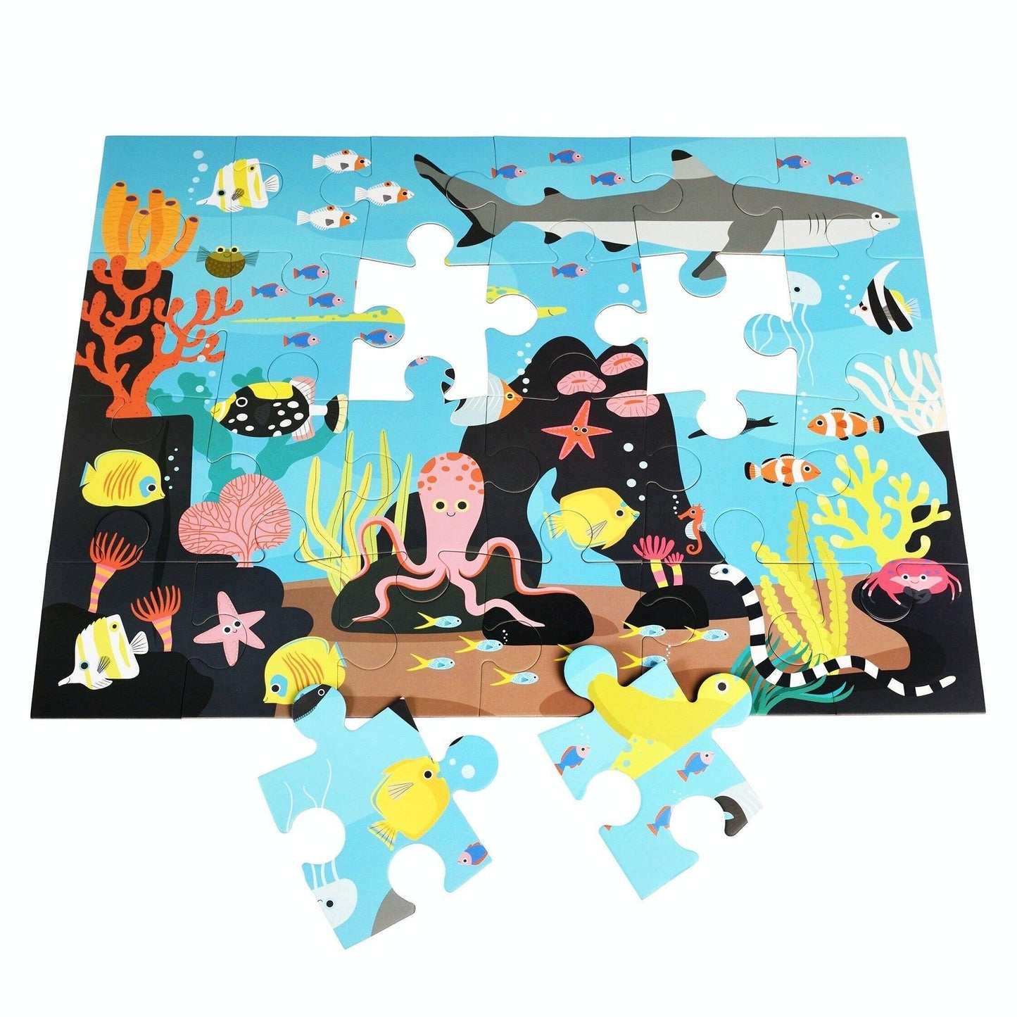 Floor Puzzle (24 Pieces) - Coral Reef