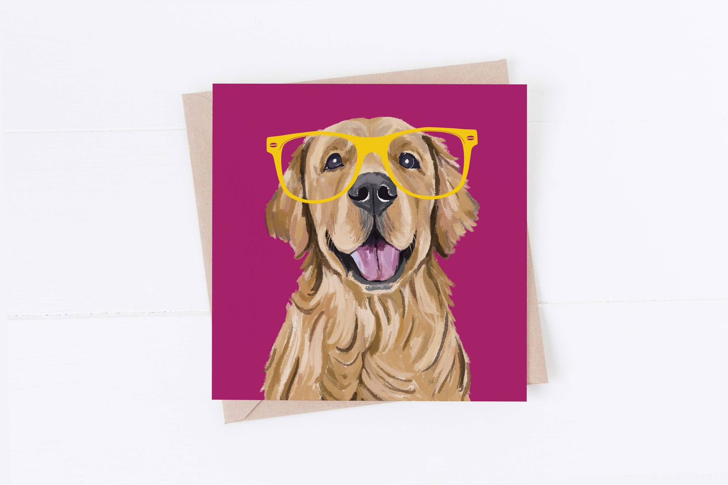 Dog Greeting Card
