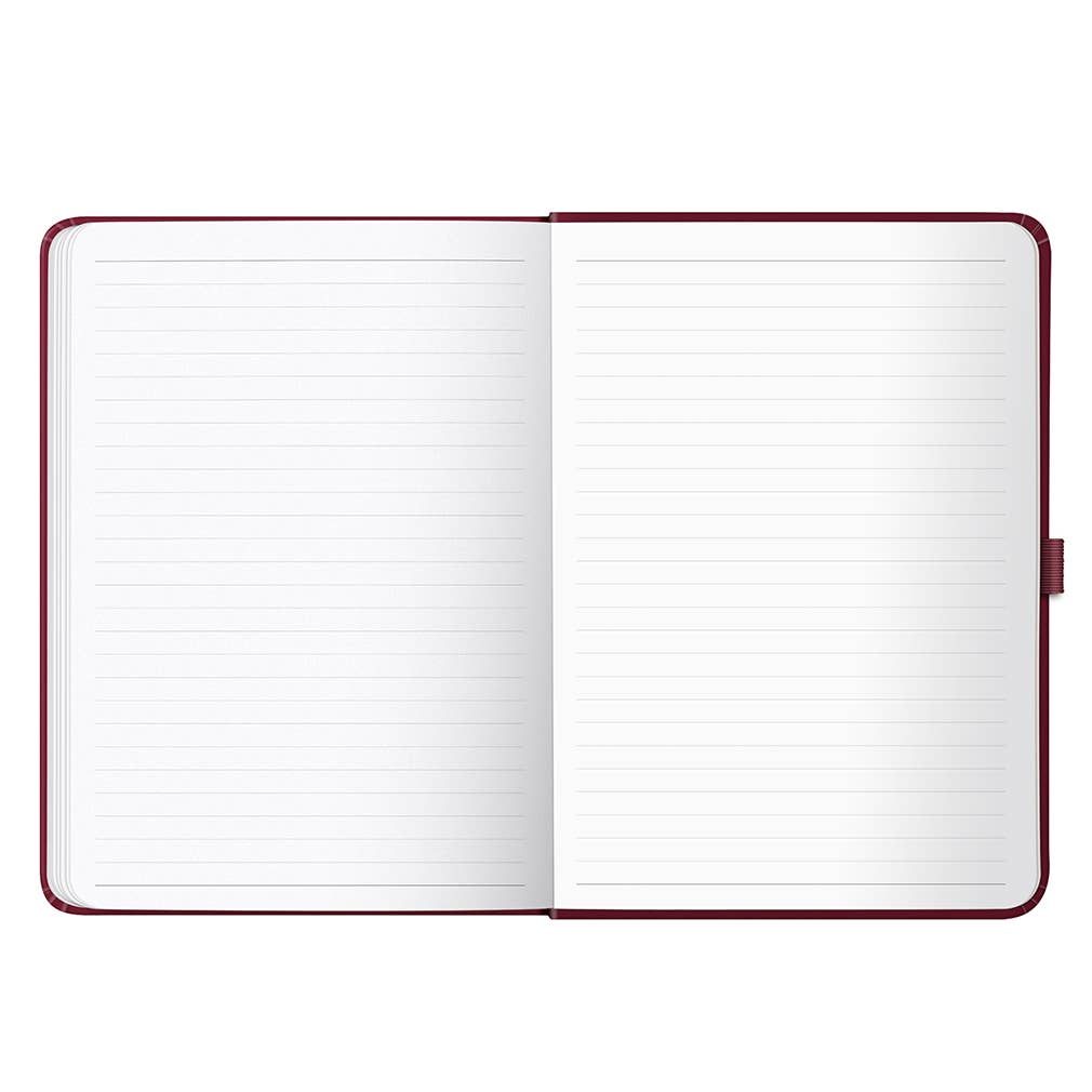 Dual Schedule Day a Page Diary 2027 Burgundy - Busy B