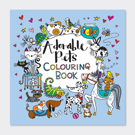 Children's Adorable Pets Colouring Book